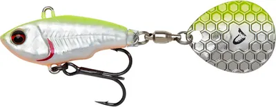 Produktbild von Savage Gear Fat Tail Spin (NL) Lemon Back Flash 5,5 cm 6,5 g Wobbler