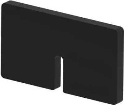 Produktbild von Gummieinlage für Glashalter schwarz 8mm