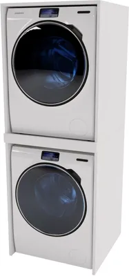 Produktbild von CraftPAK Waschmaschinenschrank geeignet für Waschmaschine & Wäschetrockner 66x180x65cm