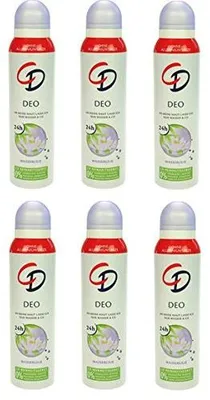 Image de CD Déodorant Spray Nénuphar 150 ml, paquet de 6 (6 x 150 ml)