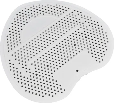 Image de Écran d'urinoir anti-blocage durable et anti-éclaboussures Désodorisant d'urinoir pour salle de bain, bureau, restaurantBlanc