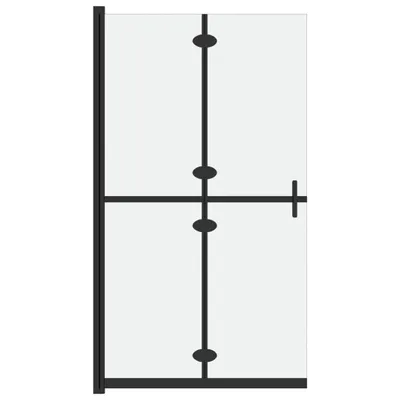 Zdjęcie produktu dla vidaXL Składany parawan prysznicowy ESG szkło matowe 80x190 cm