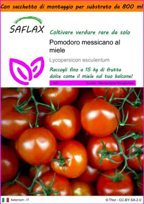 Immagine prodotto di SAFLAX Garden in the bag - Pomodoro messicano al miele - 10 semi - Lycopersicon