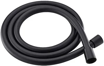Produktbild von Brauseschlauch 1.5M Black PVC Duschschlauch Anti-Knick Anti-Explosion Duschkopf Schlauch hohem Druckverdickung