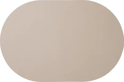 Obrázek produktu pro ASA prostírání Leather oval stone 49,5 x 33 cm, vzhled kůže, 1 kus