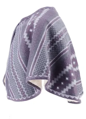 Produktbild von Warmes Tuch - Schultertuch - Wolltuch - Wendbares Plüsch - Leichtes Atmungsaktives Material - Geeignet für Senioren - Schulterdecke