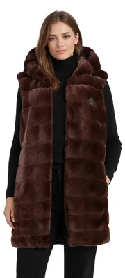 Obrázok produktu pre Geographical Norway WZ6797F/GN-Dark brown dámska hnedá flísová mikina