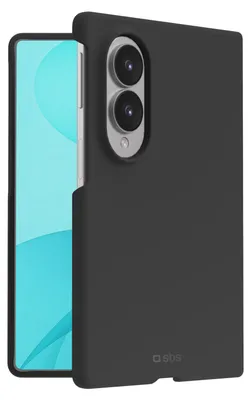 Image de SBS Coque en silicone avec intérieur en microfibre pour Samsung Z Fold 8, Image générée par une IA