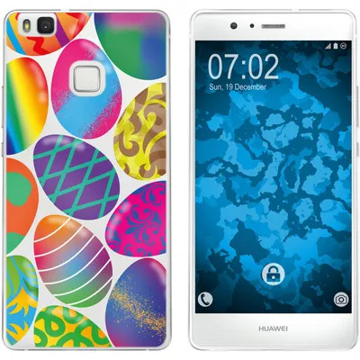 Produktbild von PhoneNatic Case kompatibel mit Huawei P9 Lite Silikon-Hülle Ostern M3