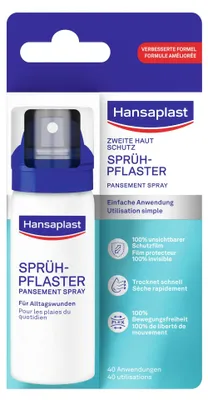 Image de Hansaplast 48844 Hansaplast Sprühpflaster ZWEITE HAUT SCHUTZ 48844 transparent, 1 St.