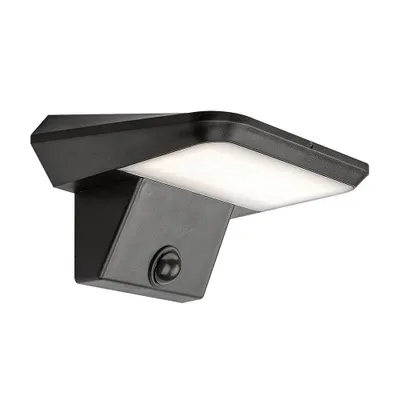 Zdjęcie produktu dla Lampa natynkowa ścienna solarna LED 10W z czujnikiem QESA 77005 Rabalux
