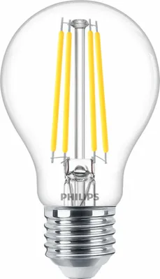 Produktbild von Philips MASTERValue LED E27 Birne Fadenlampe Klar 5.9W 806lm - 940 Kaltweiß | Höchste Farbwiedergabe - Dimmbar - Ersatz für 60W