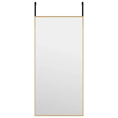 Obrázok produktu pre zrkadlo na dvere vidaXL Golden 30x60 cm sklo a hliník