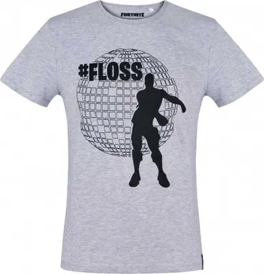 Produktbild von Koch Media Fortnite Floss Dance T-shirt Mit Kurzen Ärmeln Grau 2XL Grau 2XL
