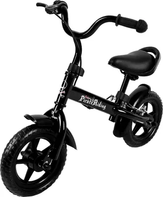 Obrázek produktu pro Spielwerk® balanční kolo od 2 let brzda 10palcové pneumatiky volant sedlo výškově nastavitelné dětské balanční kolo balanční kolo s rukojetí chlapec dívka černá