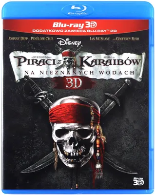 Produktbild von Pirates of the Caribbean - Fremde Gezeiten (nur Originalversion) [BLU-RAY 3D+BLU-RAY]