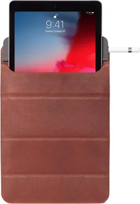 Immagine prodotto di Custodia in pelle per iPad Pro 10.5 DECODED custodia di protezione marrone