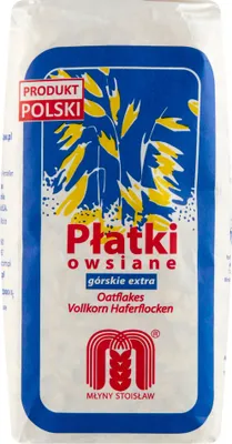Produktbild von Młyny Stoisław Flakes Gorskie Owsiane Ekstra 500 G