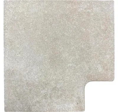Produktbild von Poolumrandung Beckenrandstein Tripoli Ecke 90° 48/35 cm x 48/35 cm x 2,8 cm