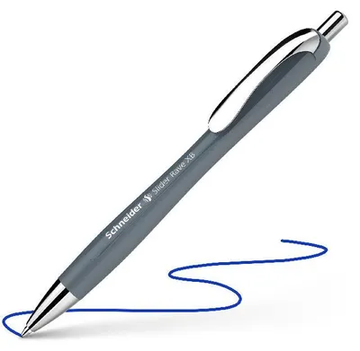 Produktbild von Schneider Kugelschreiber Slider Rave urban grey, Mine Slider 755 XB blau