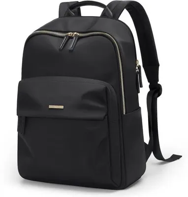Produktbild von Schwarzer Damenrucksack für Laptop und Uni