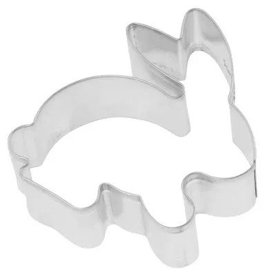 Ausstechförmchen Blech 8,3x8,3x2,6 cm Fantasie Hase