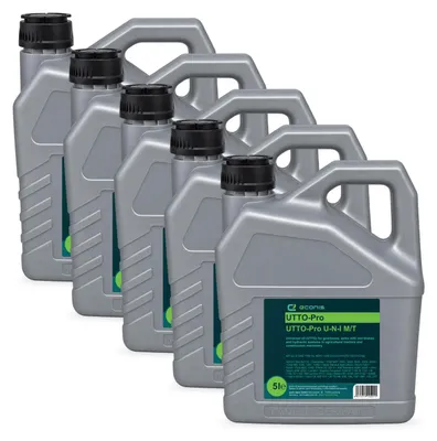 Produktbild von Schaltgetriebeöl Multipack 5x5 Liter 10W-30 80W GL-4 ECANIS UTTO-Pro U-N-I M/T