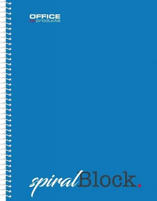 Produktbild von BÜROPRODUKTE BÜROPRODUKTE Notizbuch, A5, kartoniert, 80 Blatt, 70gsm 16058121-99