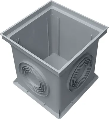 Produktbild von Marley Einlaufschacht Revisionsschacht 300x300mm Gully Bodenschacht Ablauf ohne Rost