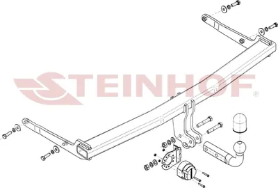 Produktbild von Z548391 Anhängerkupplung passend für VW T-Roc 07/2017- starr