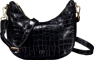 Produktbild von Hausfelder Manufaktur Beuteltasche Kroko Schwarz onesize