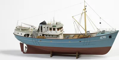 Imagen del producto de Krick, modelo a escala 1:50 del barco Nordkap, kit de montaje para maquetas de barcos de control remoto