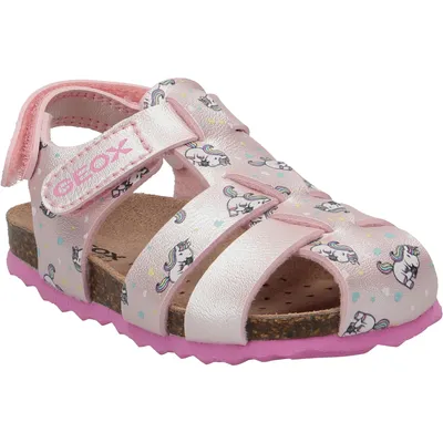 Produktbild von GEOX Sandalen S.CHALKI, Glattleder, Rot, Kinder
