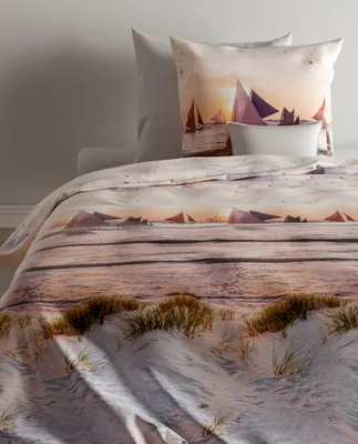 Produktbild von Zo!Home Bettwäsche Gary 1 Bettwäsche 140x220cm + 1 Kopfkissen 60x70cm 100% Baumwolle Mako-Satin Multi