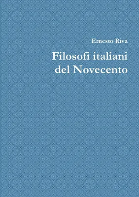 Produktbild von Filosofi italiani del Novecento