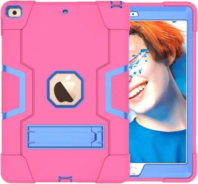 Produktbild von Gepanzerte iPad 9,7"-Hülle mit Ständer, Pink