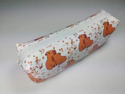Zdjęcie produktu dla Piórnik jednokomorowy okrągły Kapibara - Pajacyk