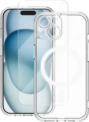 Image de Étui + protection Verre 2,5D Premium pour iPhone 16 Plus 6.7