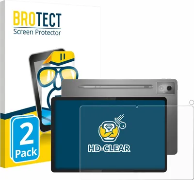 Produktbild von 2x Für Lenovo Idea Tab Pro 12.7" (Display+Kamera) Schutzfolie BROTECT Displayschutz Display Schutz Folie Klar Transparent