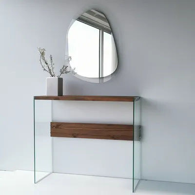 Image de Skye Decor, Niagara- Niagara NOS, couleur noyer, commodes, 80x91x37 cm, 100% verre trempé