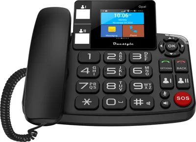 Produktbild von Onestyle SIM Desktoptelefon Opal schwarz (UNISOC SL8521E Dual Core)