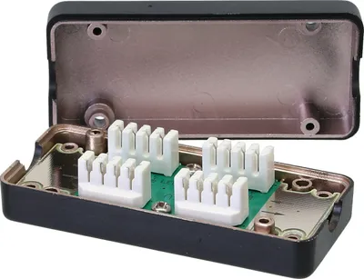 Zdjęcie produktu dla InLine 69992B, Czarny, 8 pin, 8 pin, Męska, Męska, Cat6a