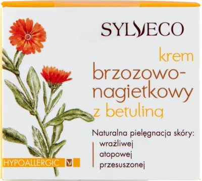 Produktbild von Sylveco Birken- und Calendula-Creme mit Betulin für atopische Haut, 50 ml
