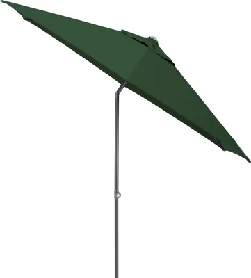 Produktbild von KETTLER Easy Push Schirm Ø 300 cm, UPF 50+,anthrazit matt/ grün, Aluminium/Polyester mit PolyurethanBeschichtung