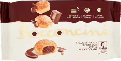 Produktbild von Bocconcini Schokoladencreme-Kekse 100g - Vicenzi