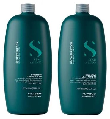 Obrázek produktu pro Alfaparf Semi Di Lino Reconstruction Reparative Low Shampoo 2x1000ml