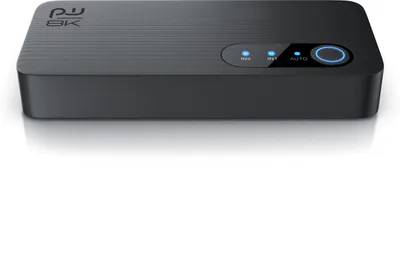 Obrázok produktu pre Primewire - Prepínač HDMI 8k 2.1 - 2x vstupná zásuvka HDMI, 1x výstupná - rozdeľovač - 7680 x 4320 UHD II (4320p) 60 Hz - HDR 3D CEC - HDCP 2.3 - prepínač 2v1 - vrátane kábla na napájanie