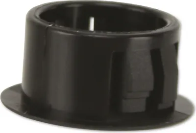 Zdjęcie produktu dla Pokrywa otworu KSS z poliamidu 6.6, czarna, do otworu 15.9, pokrywa Ø 19.5, 1 szt