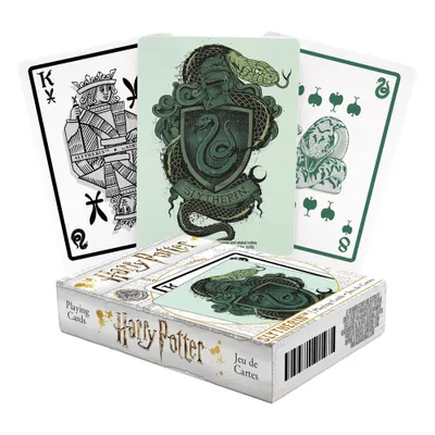 Produktbild von Harry Potter Spielkarten Slytherin