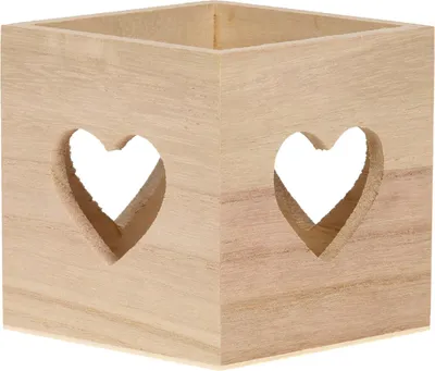 Obrázok produktu pre Držiak na čajovú sviečku Playwood Heart